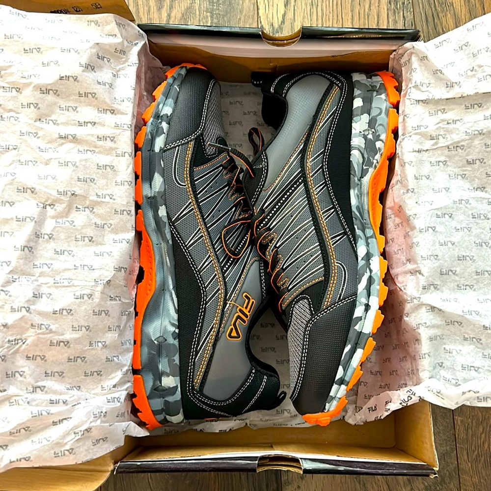 NWT! Fila Trail Running Evergrand TR 21 shoes